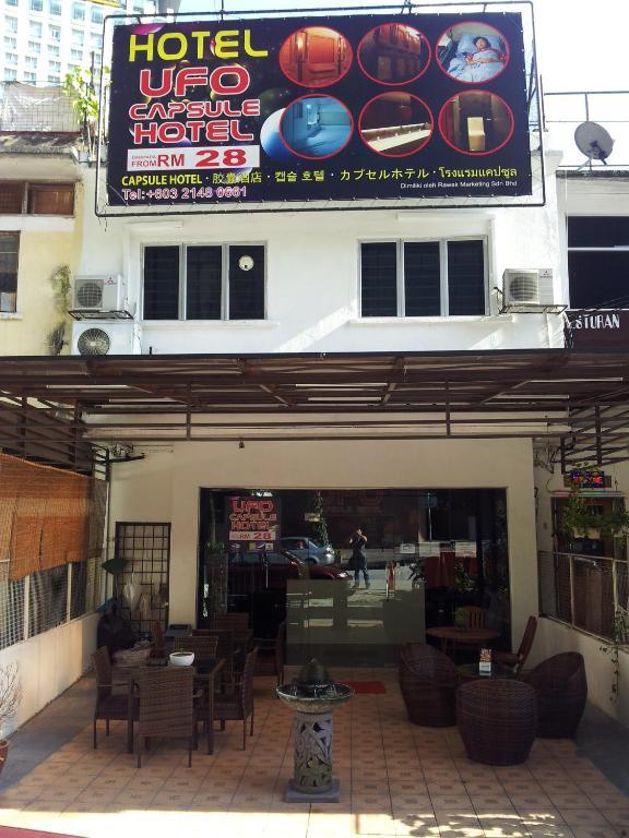 Ufo Capsule Hotel Kuala Lumpur Exterior foto